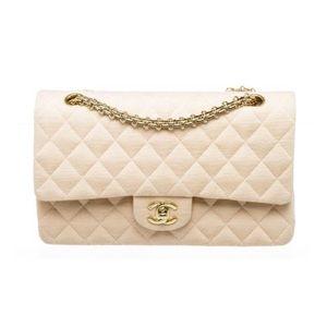 Chanel jersey knit medium flap bag